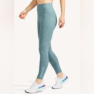 Beyond Yoga X Peloton Spacedye High-Waist Midi Legging, M, Blue, NWOT
